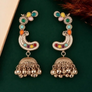 Multicolor Peacock Fancy Earings Collection for Women & Girls